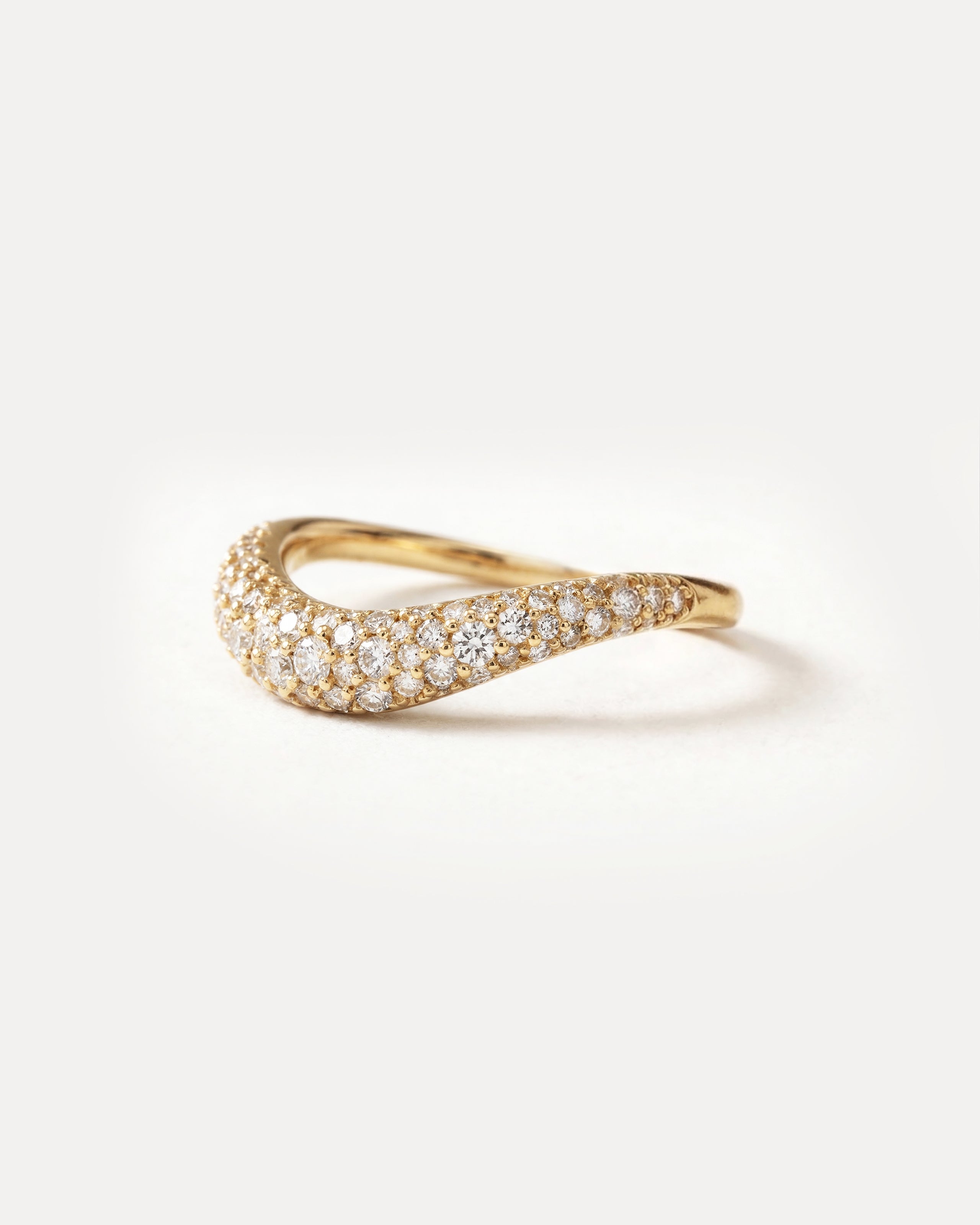 Pavé Flow Ring – GLDN