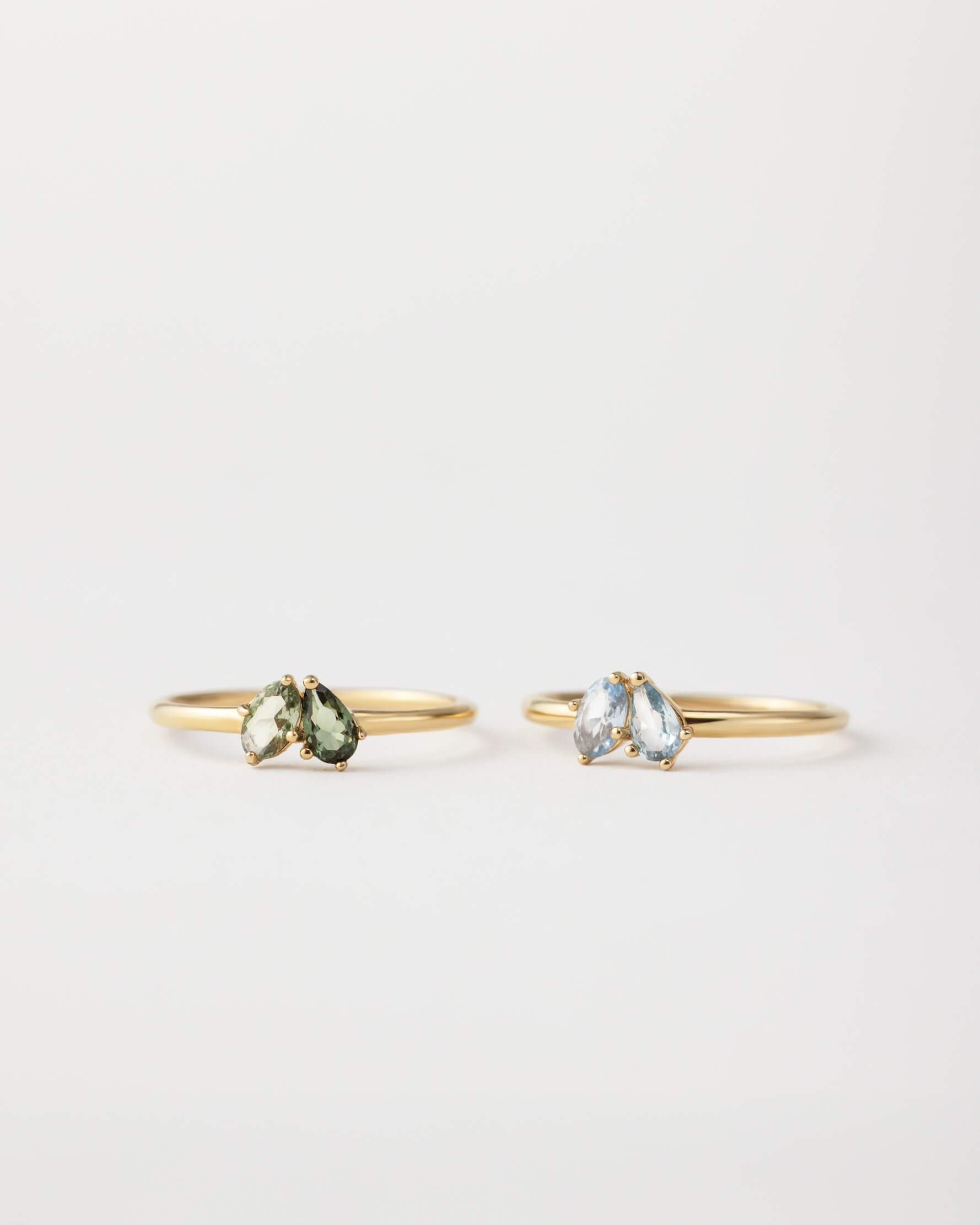 Toi et Moi Birthstone Ring