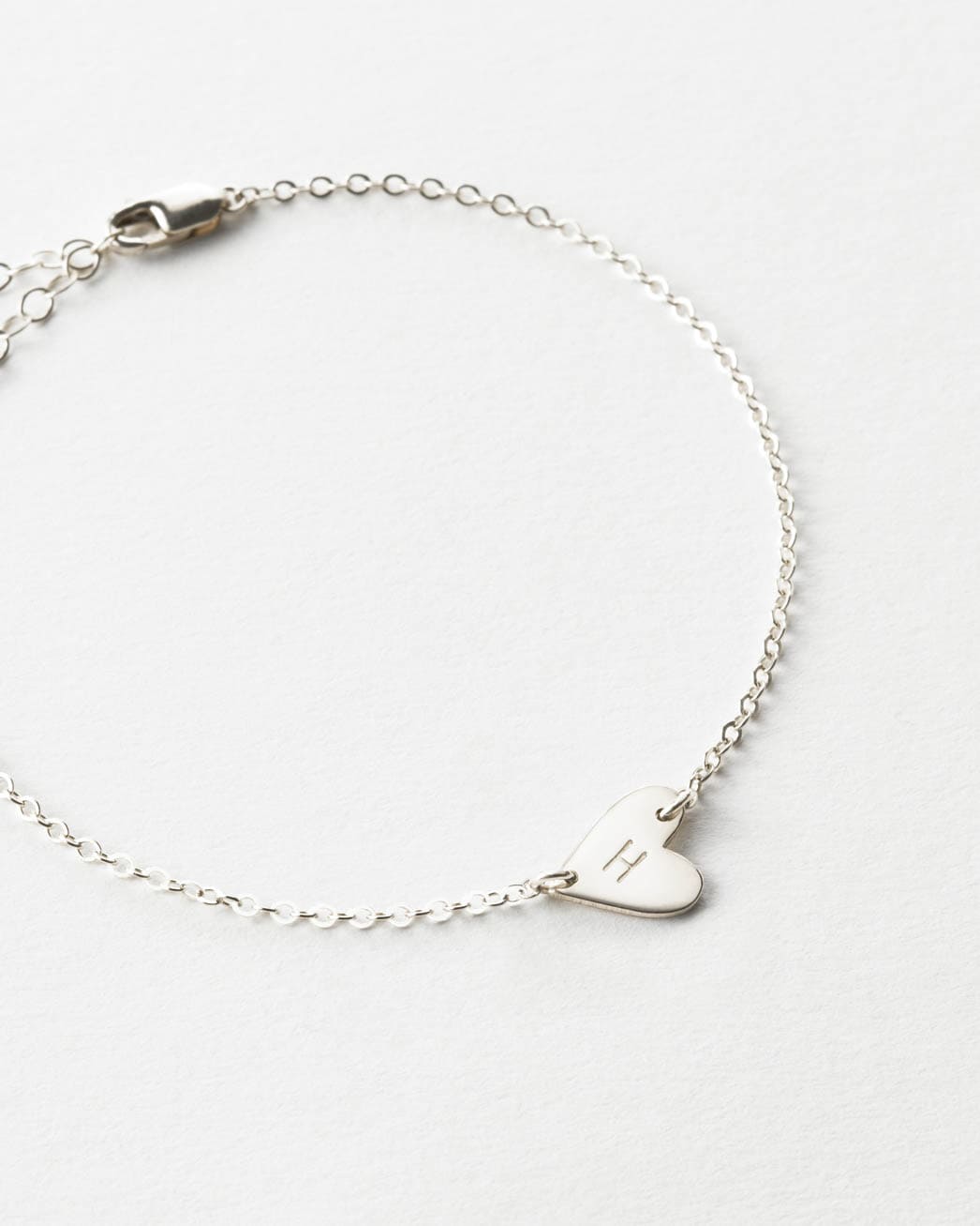 GLDN Myra Heart Sterling Silver Bracelet