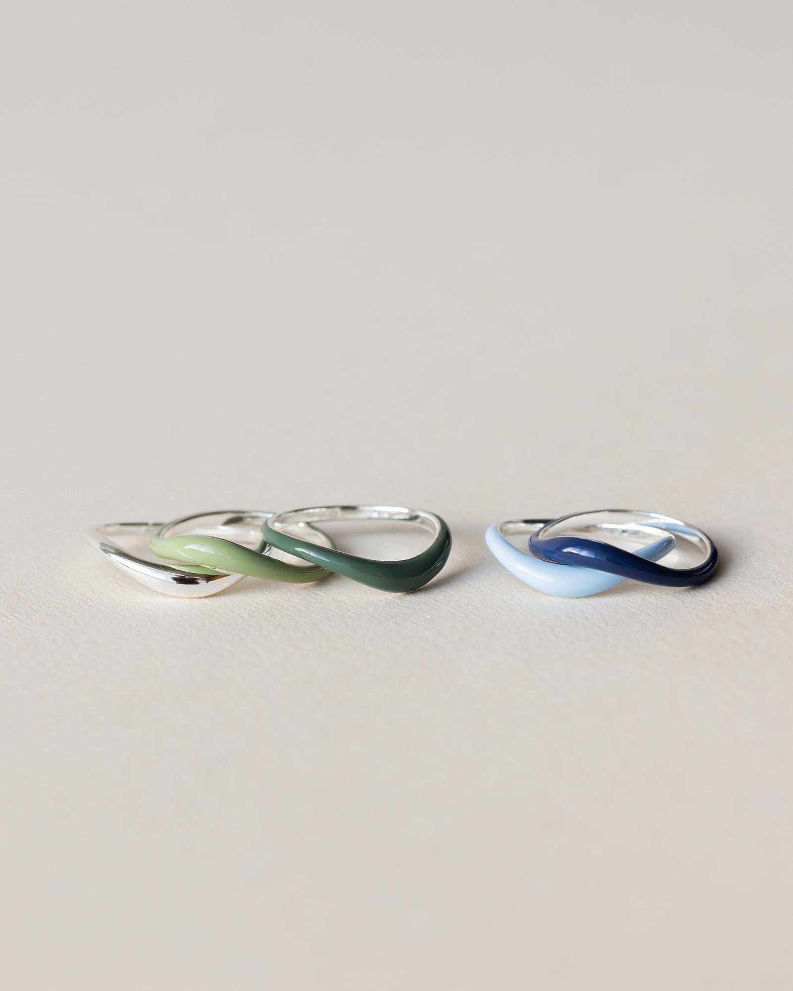 Aura Enamel Flow Ring