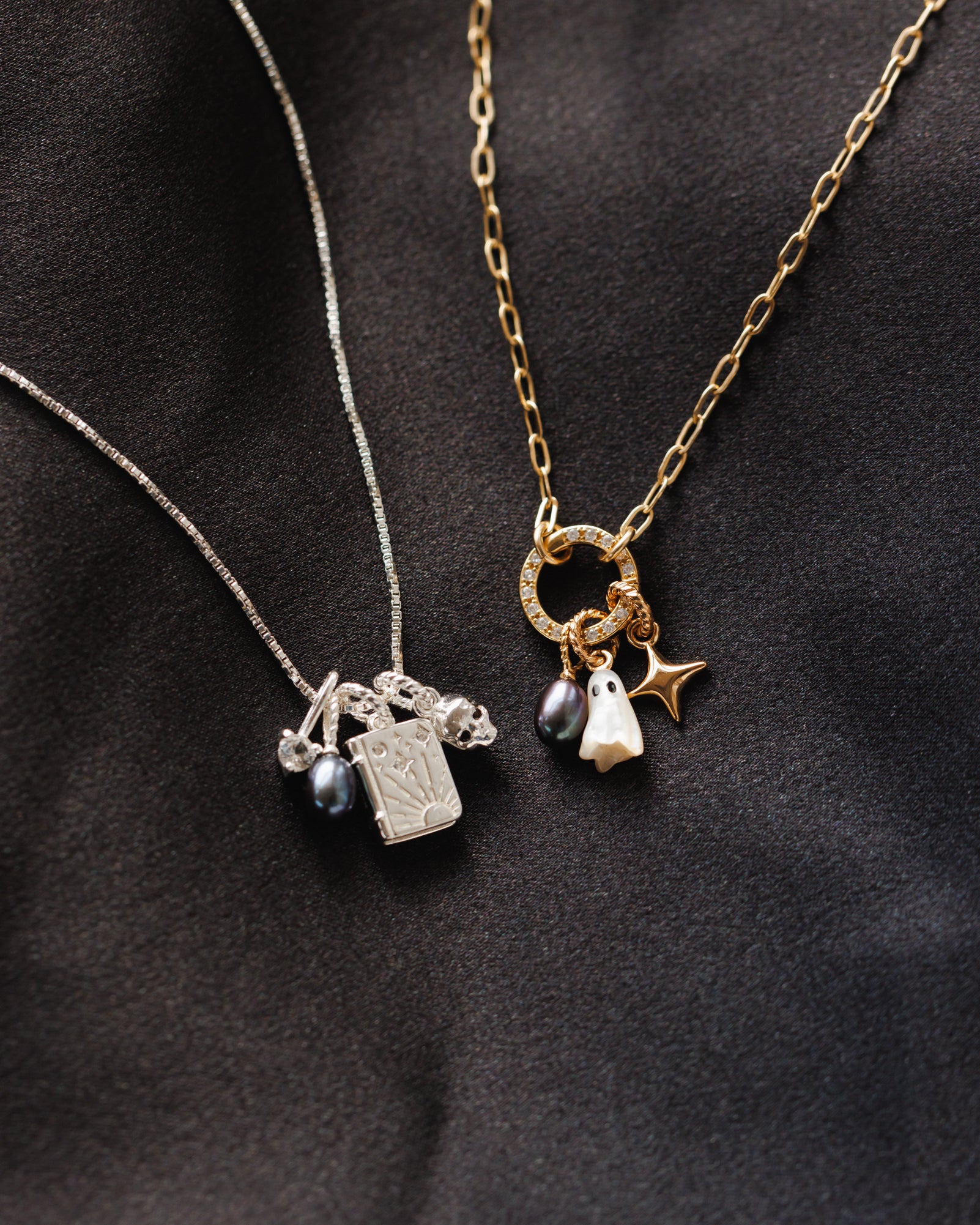 Pearly Ghost Charm