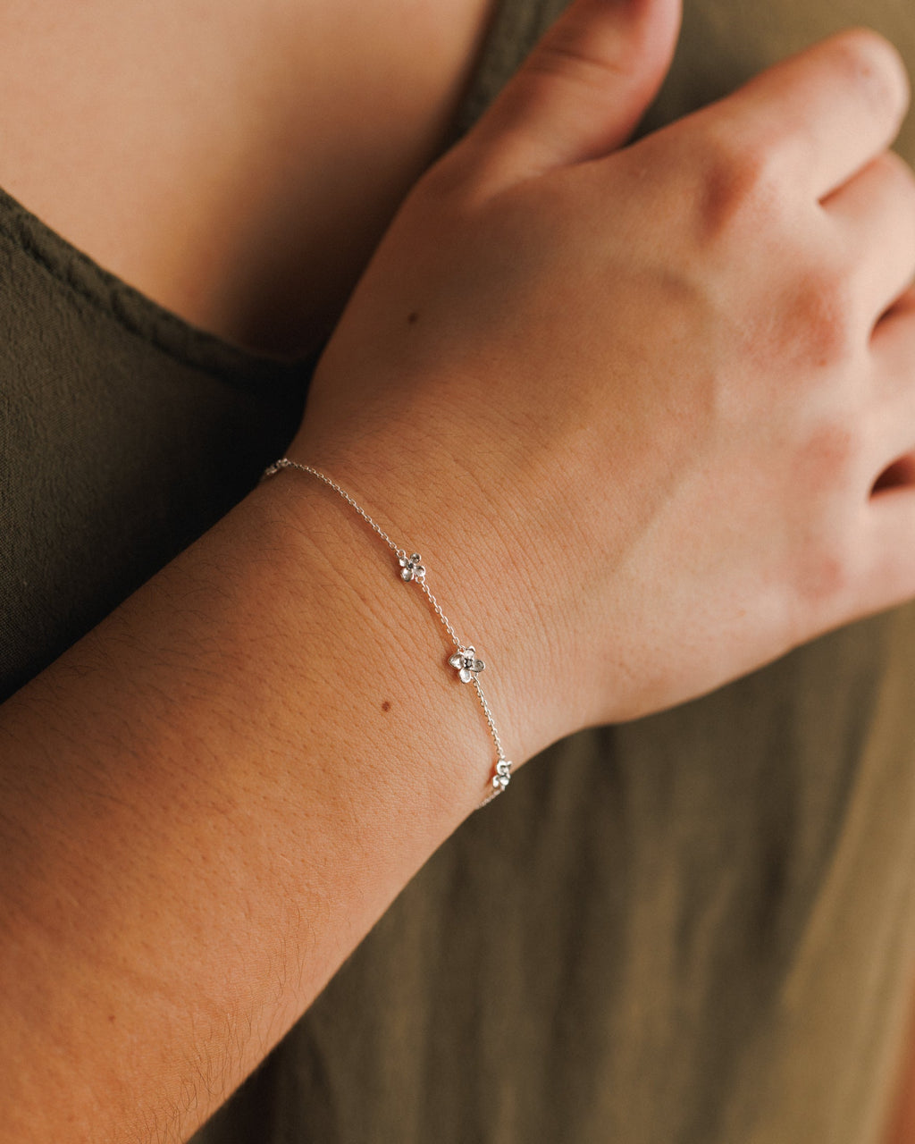 Midnight Blossom Bracelet