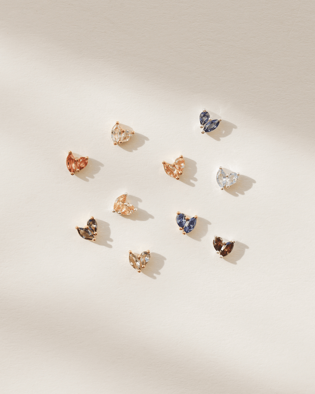 Aura Birthstone Earring Set