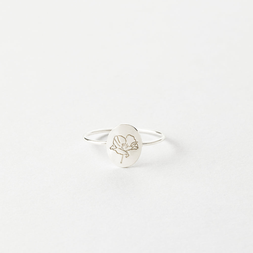 Birth Flower Ring