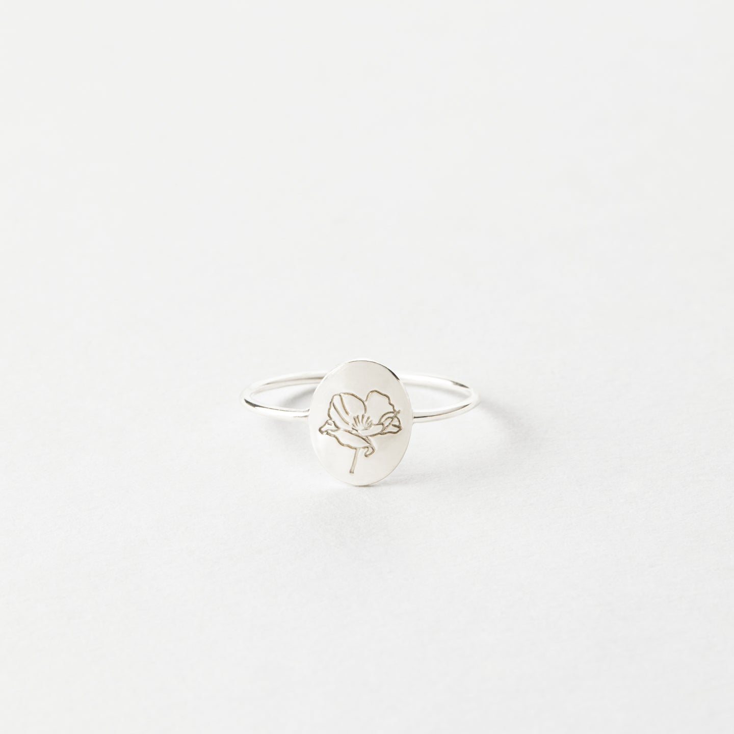 Birth Flower Ring
