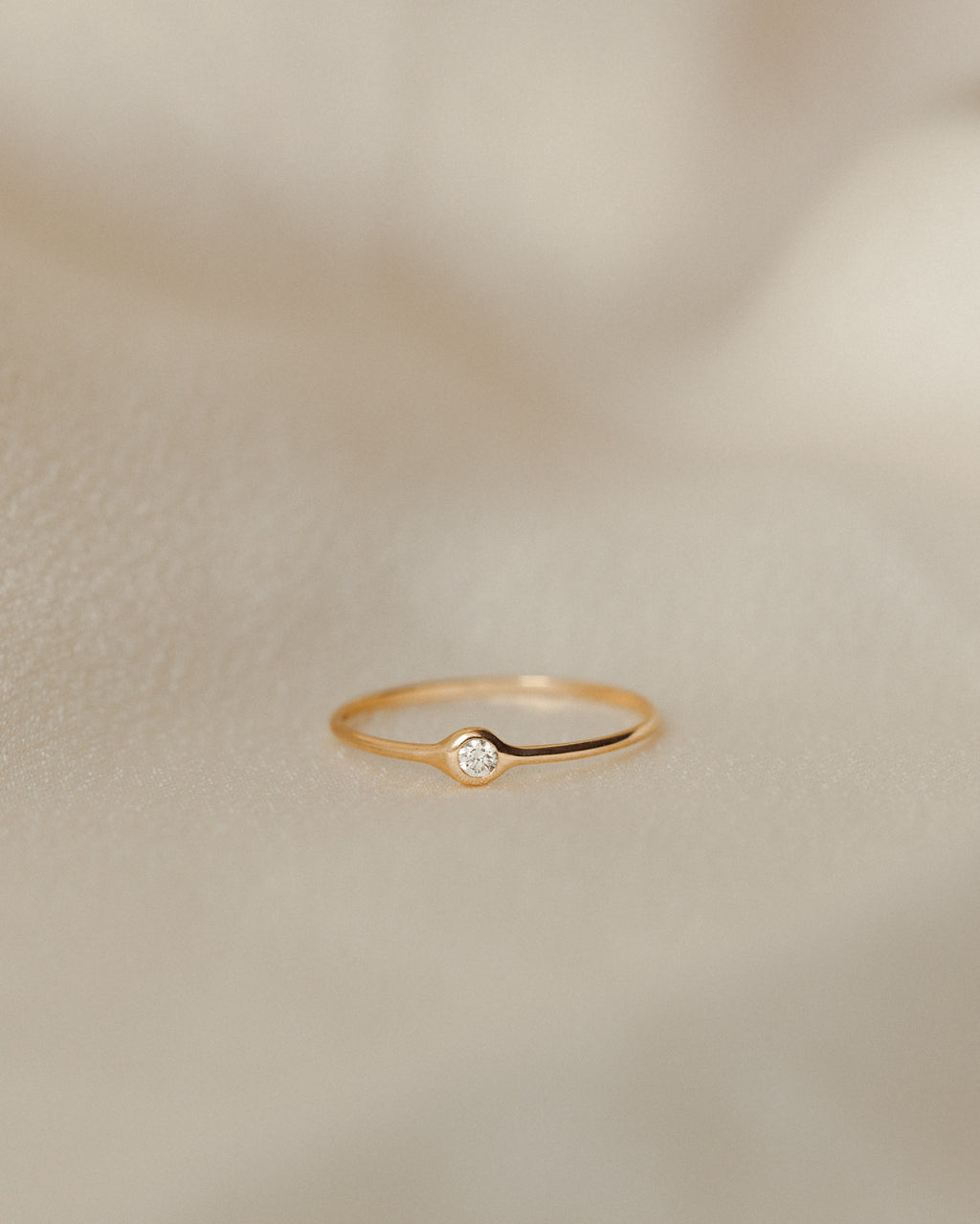 Gaia Diamond Solitaire Ring