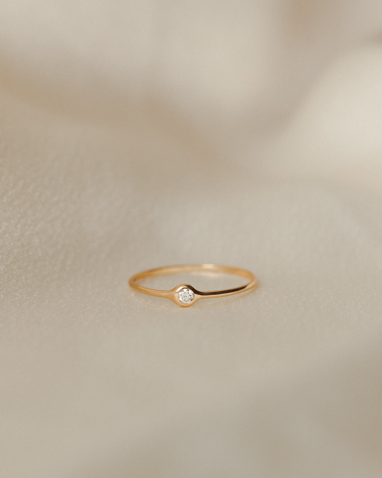 Gaia Diamond Solitaire Ring