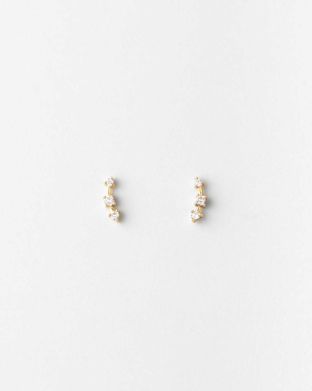 Astra Diamond Bar Studs