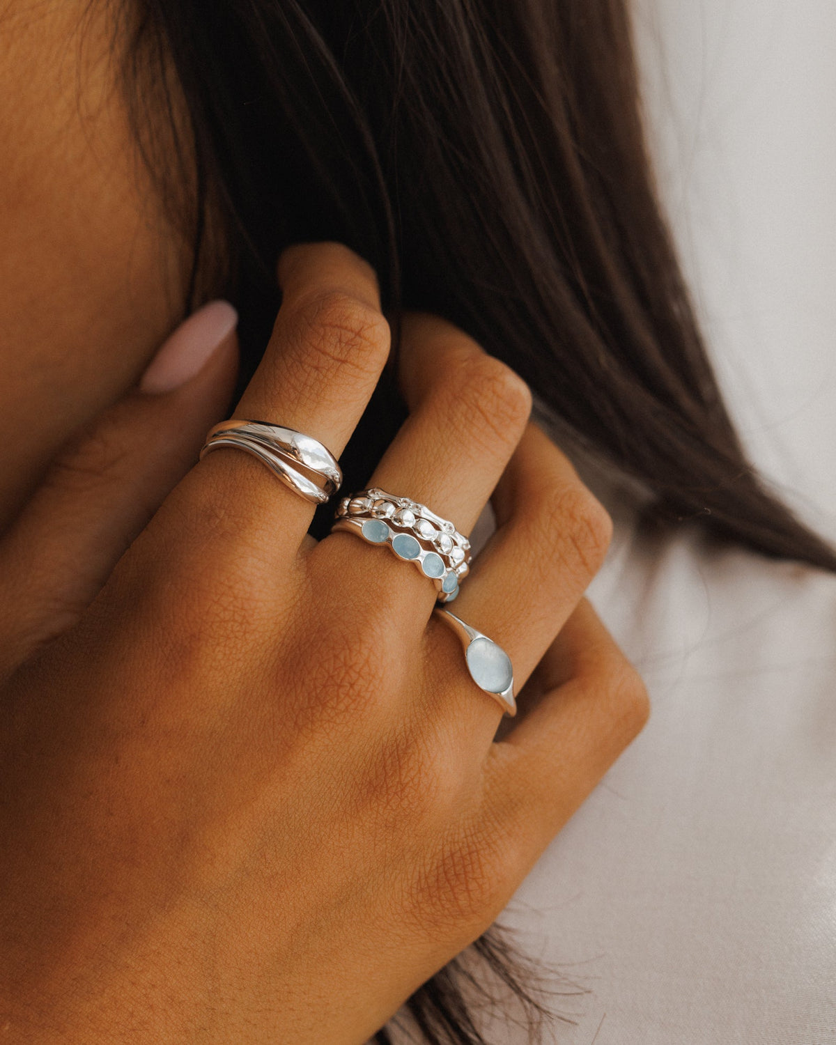 Skipping Stone Ring