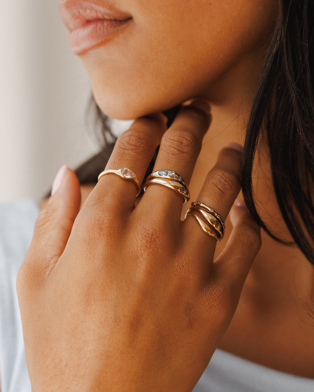 Azure Dome Ring