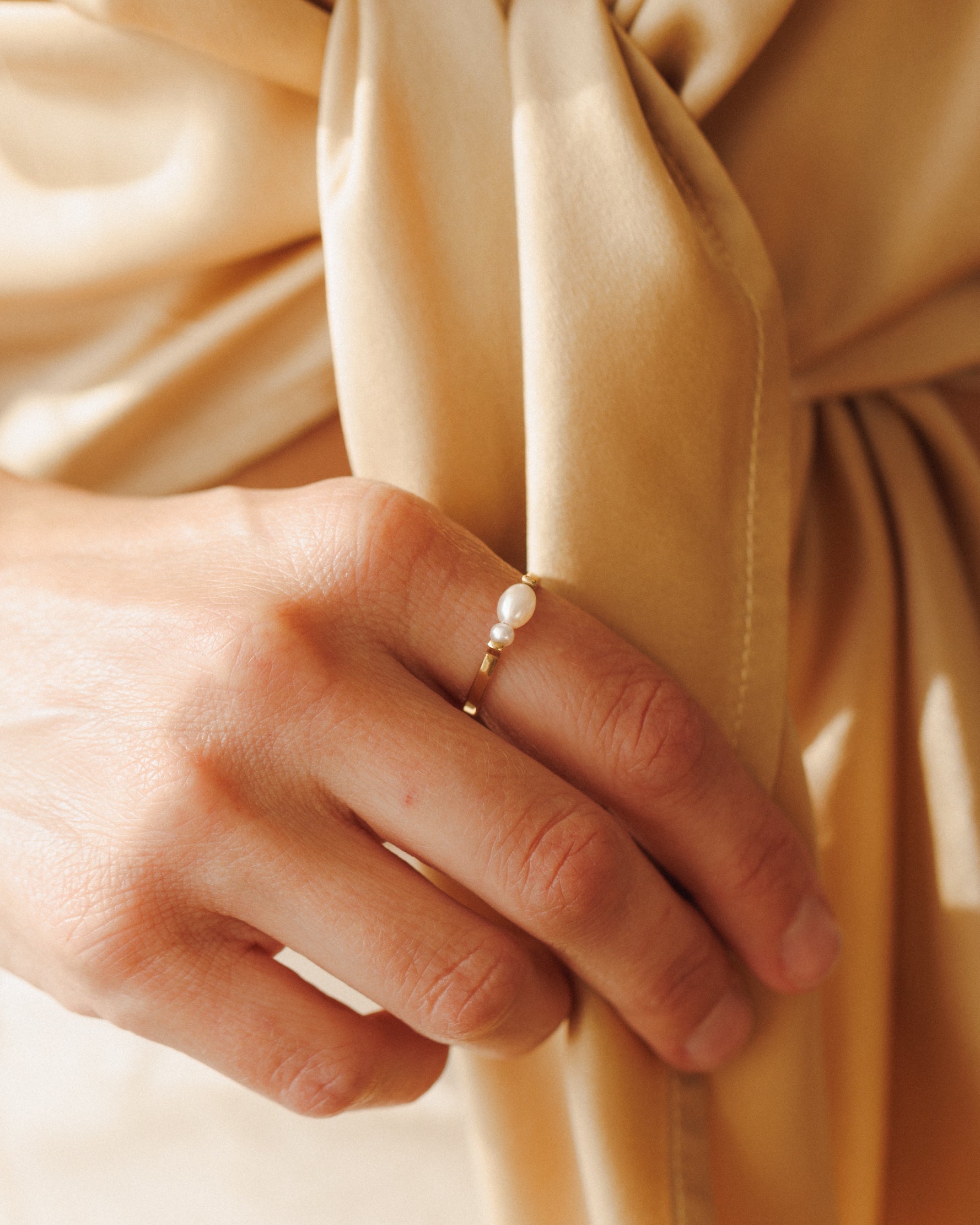 Pearl Bubble Ring