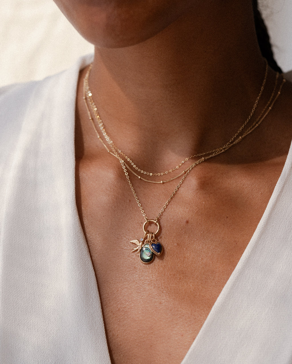 Swallow Charm