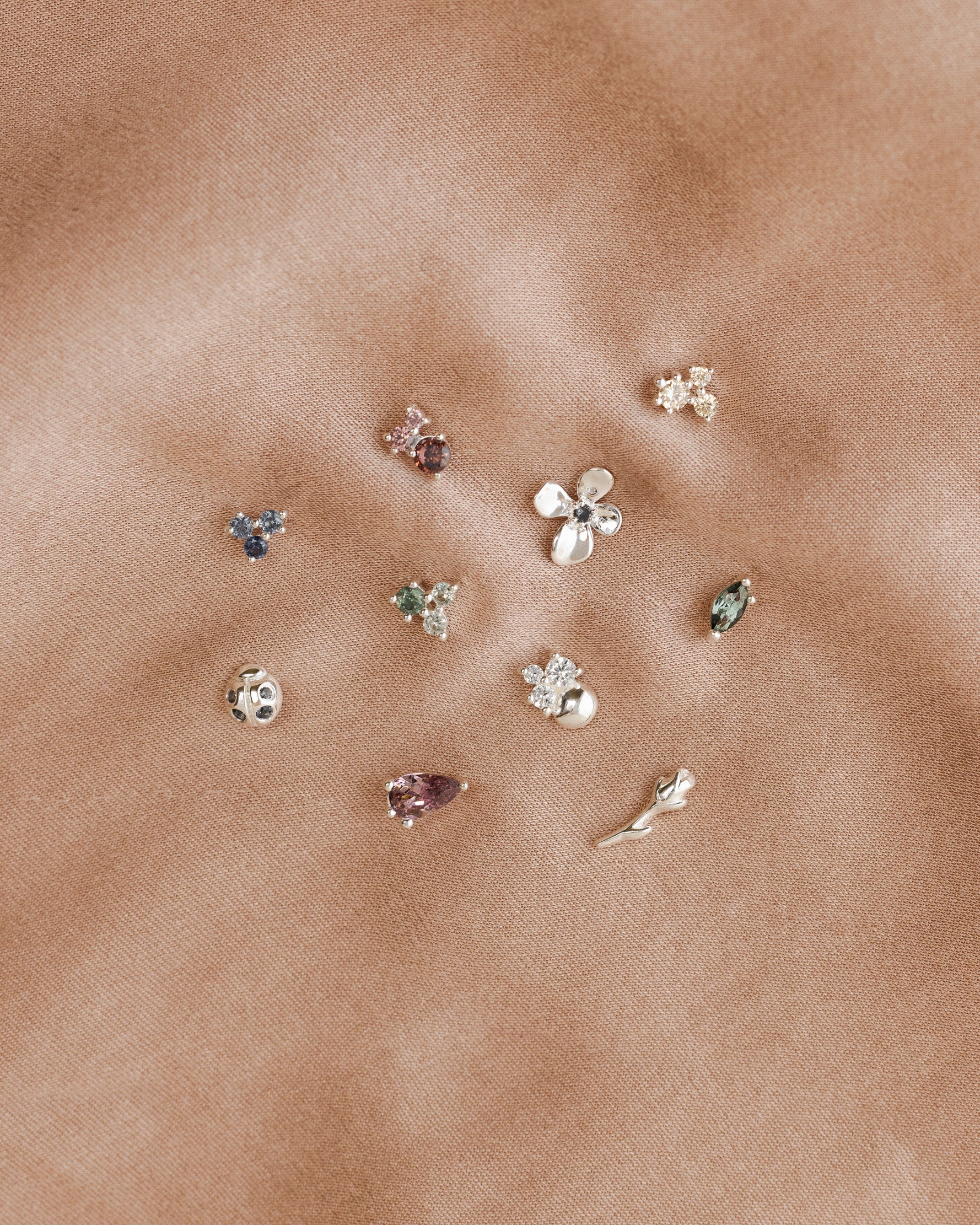Ladybug Studs
