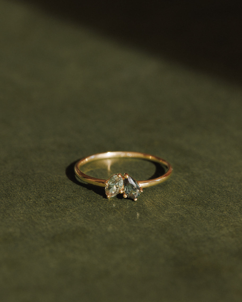 Toi et Moi Birthstone Ring