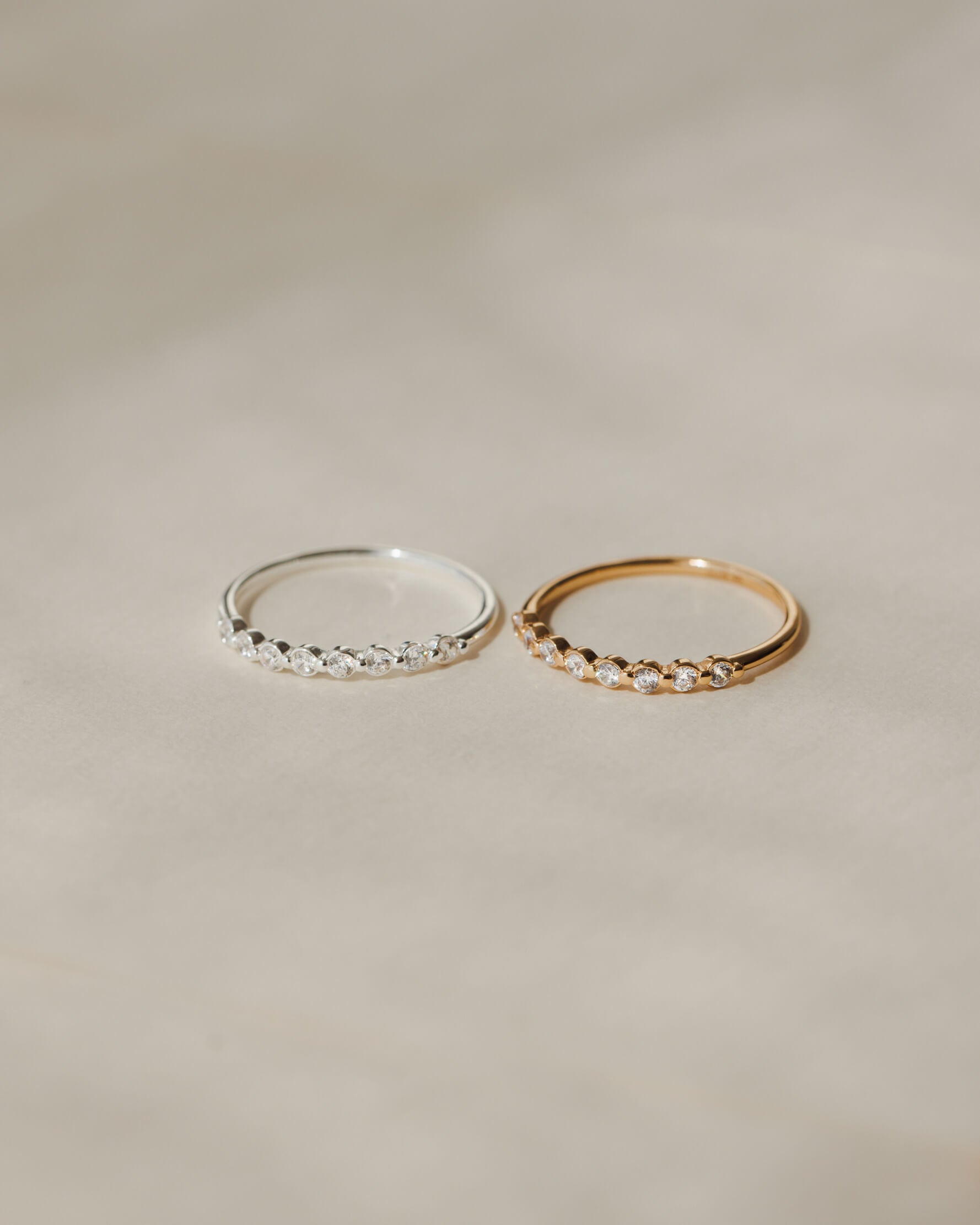 Grand Luminary White Sapphire Ring