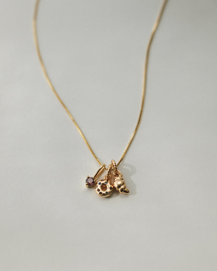 Sprinkled Donut Charm