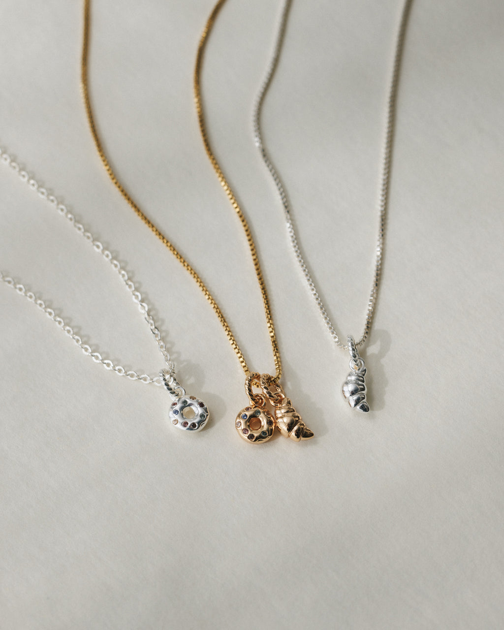 Sprinkled Donut Charm