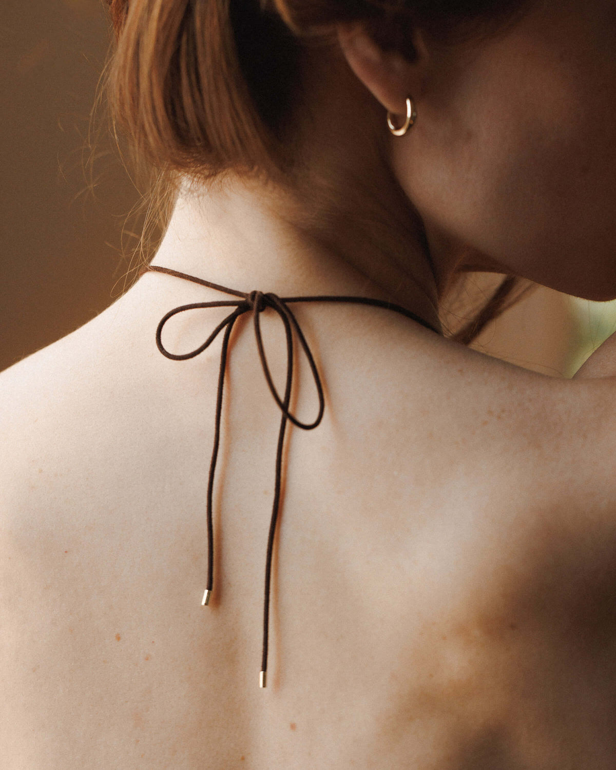 Medallion & Suede Cord Necklace
