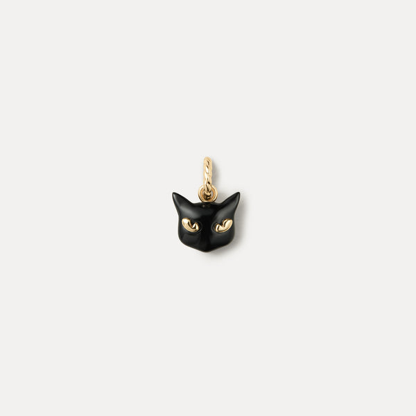 専用商品K-8572 ジャンピング猫チャーム(スノーフレーク) レジン