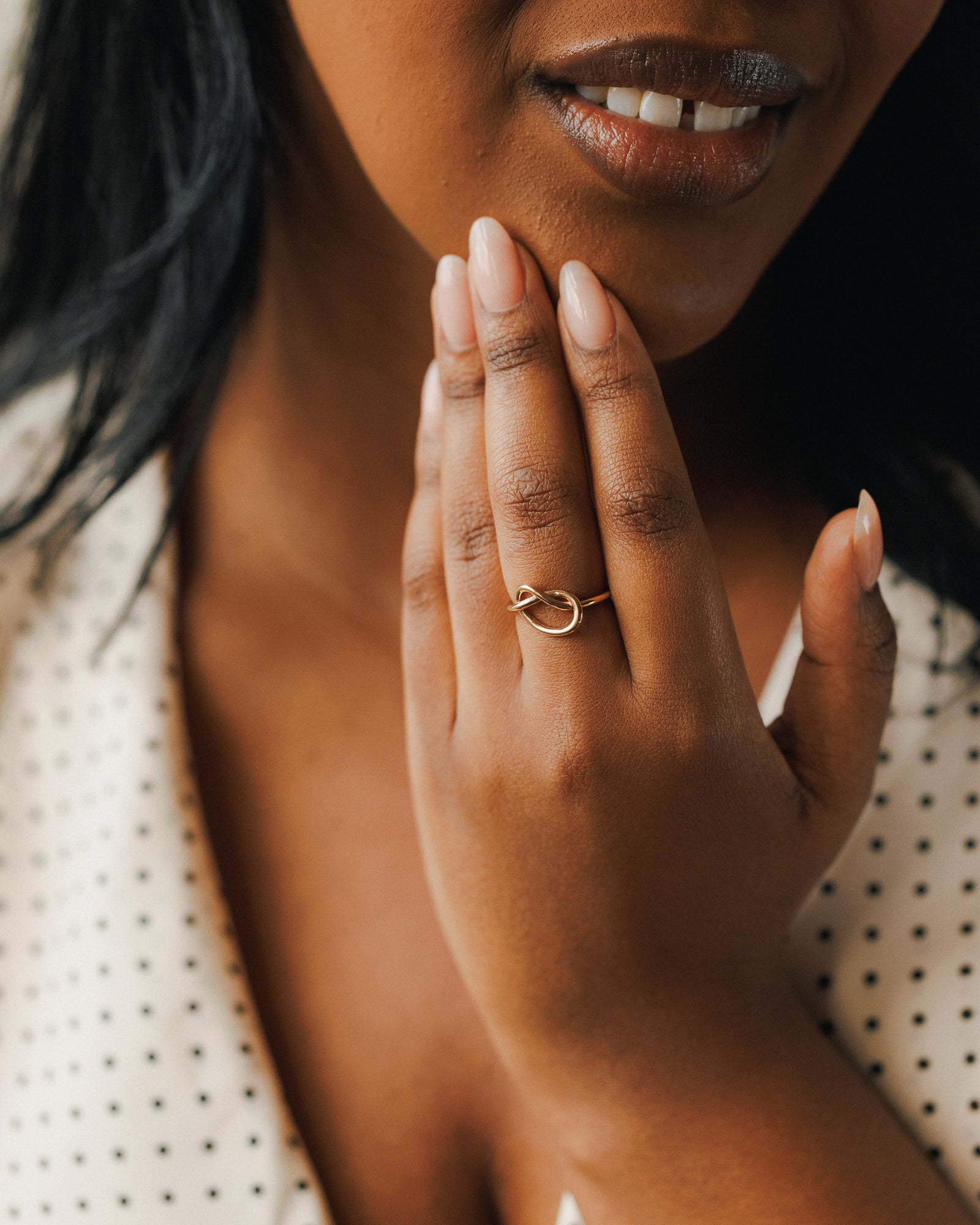 Eternal Knot Statement Ring