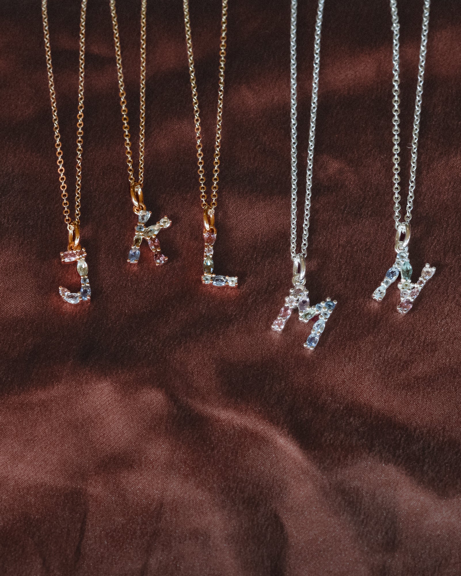 Poet's Initial Pendant