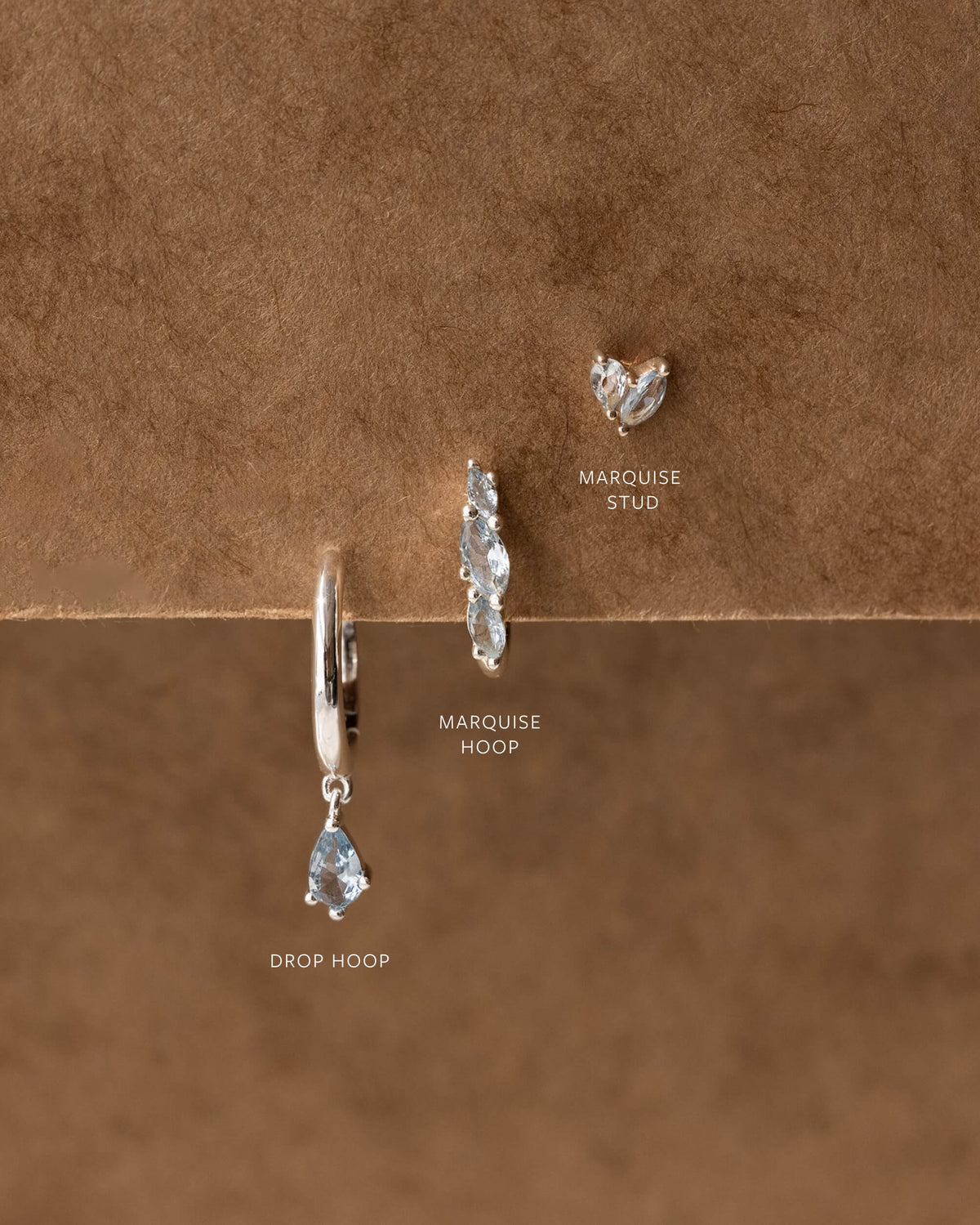Aura Birthstone Earring Set