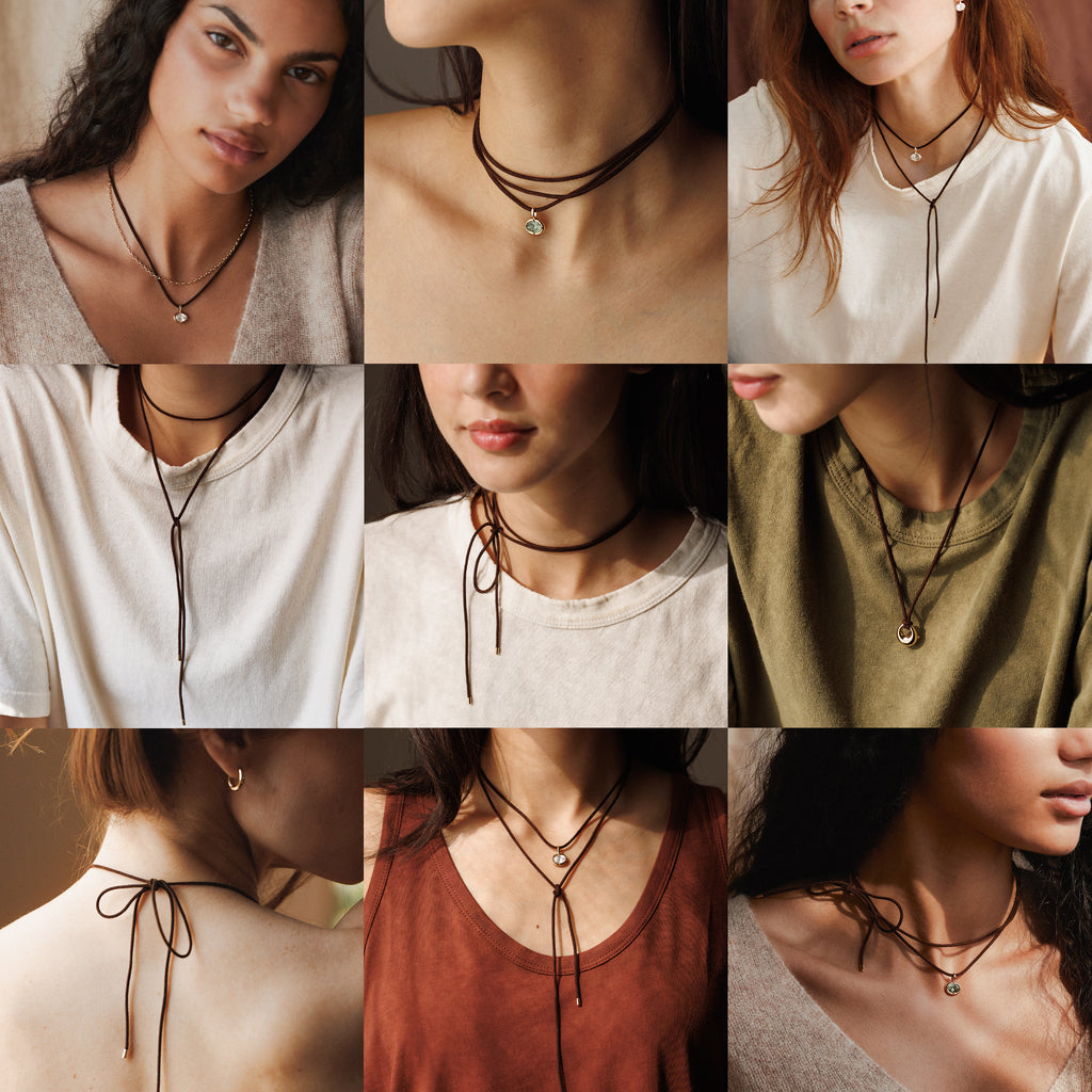 Suede Cord Necklace