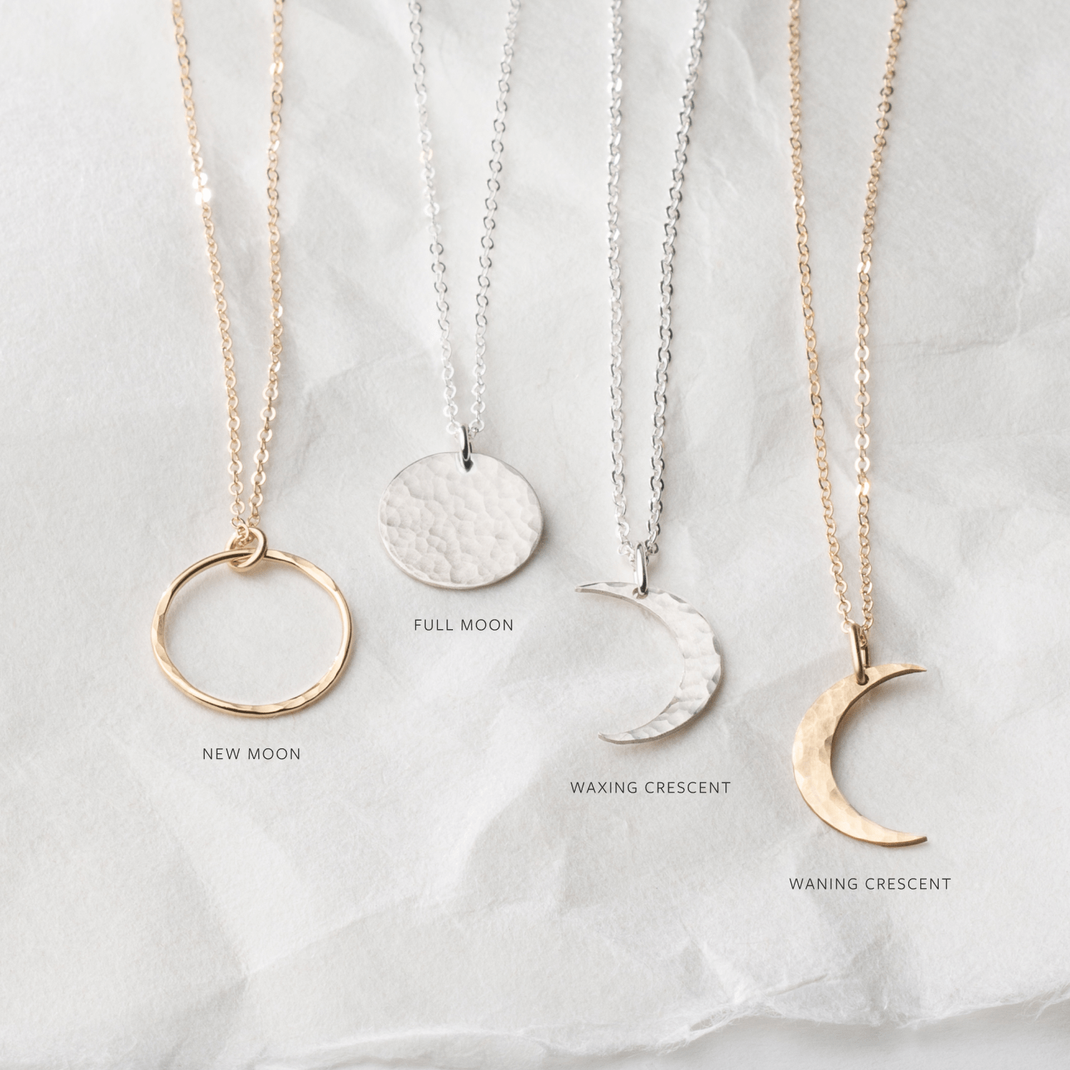Lunar Phase Necklace GLDN