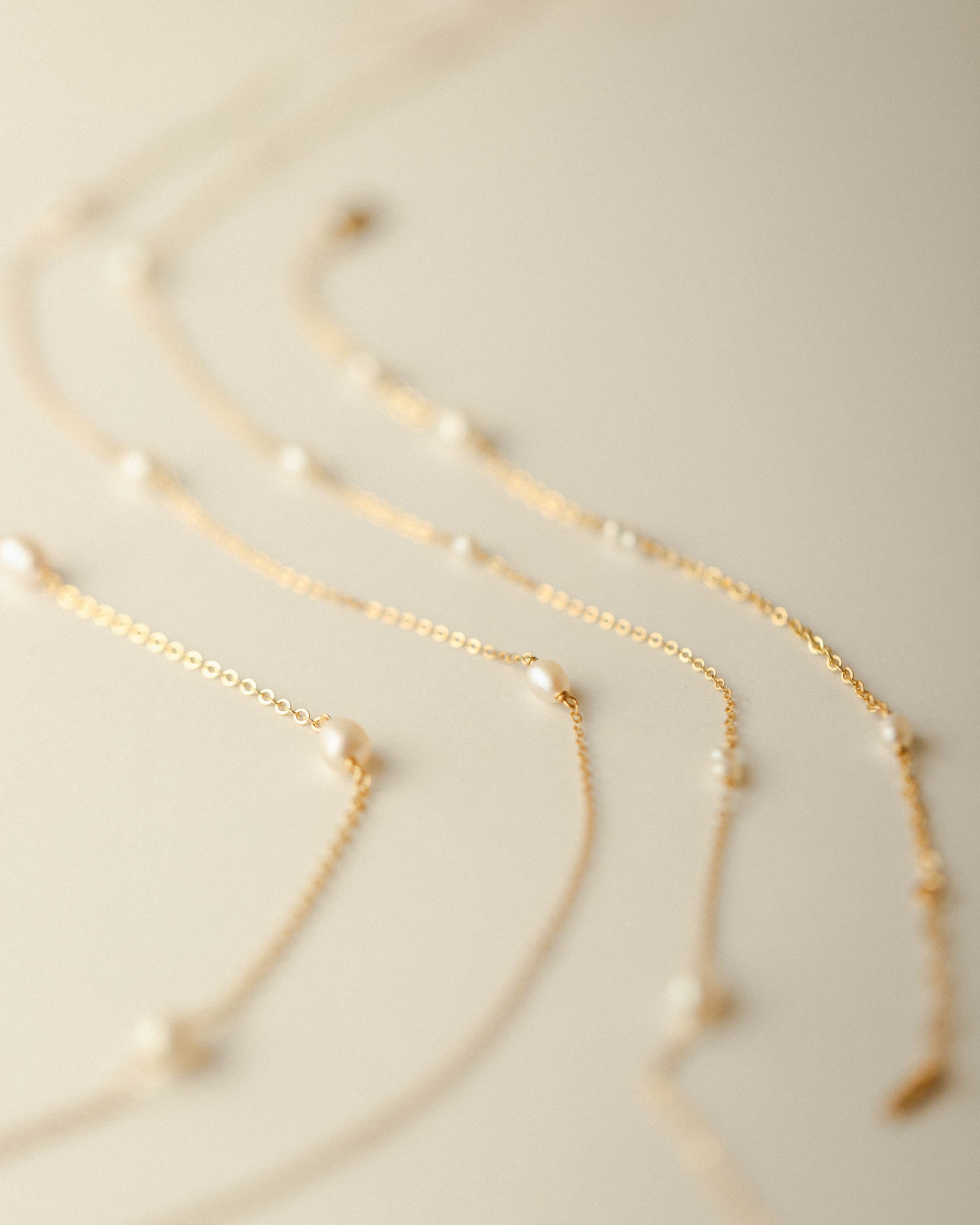 Floating Pearl Necklace