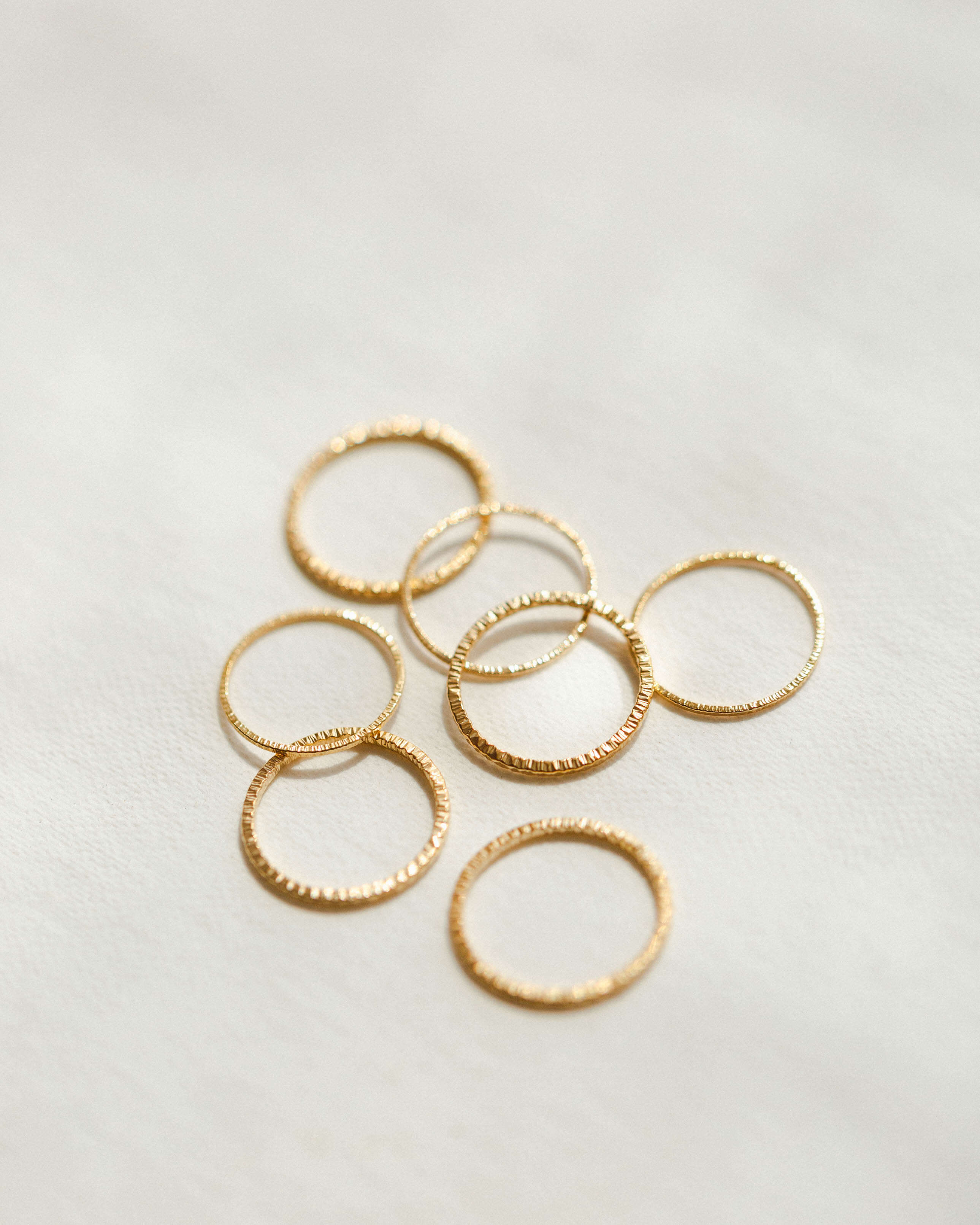Golden Hour Stacking Rings — GLDN