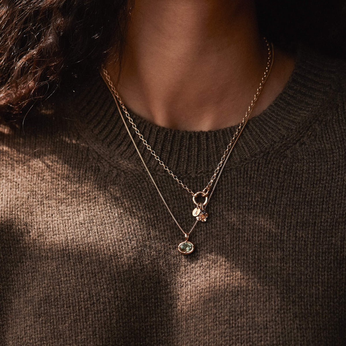 Heritage Charm Holder Necklace