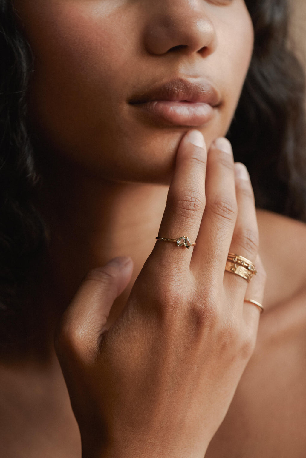 Toi et Moi Birthstone Ring