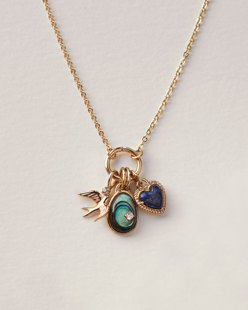 Silver Deliverer Charm Necklace