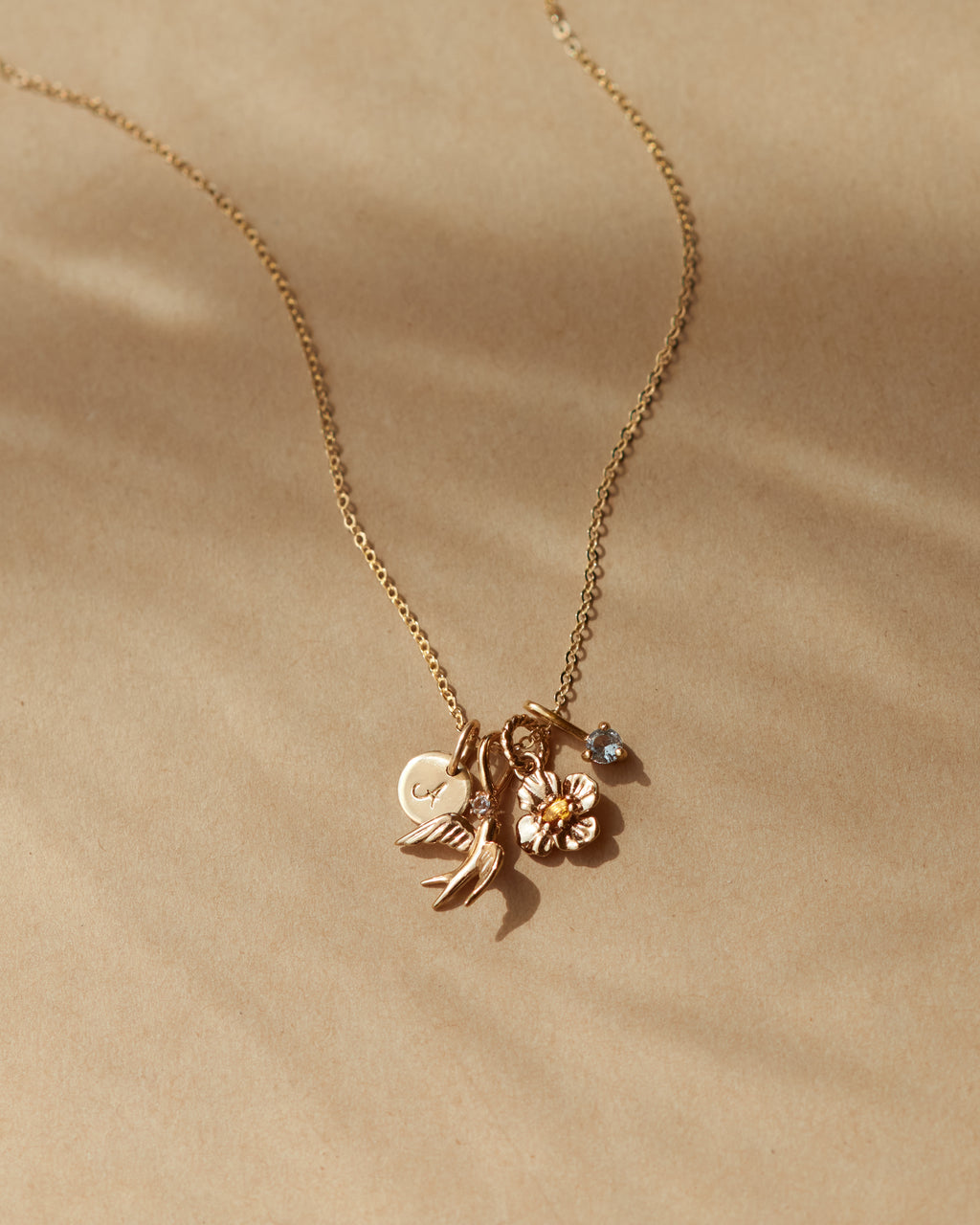 California Poppy Charm
