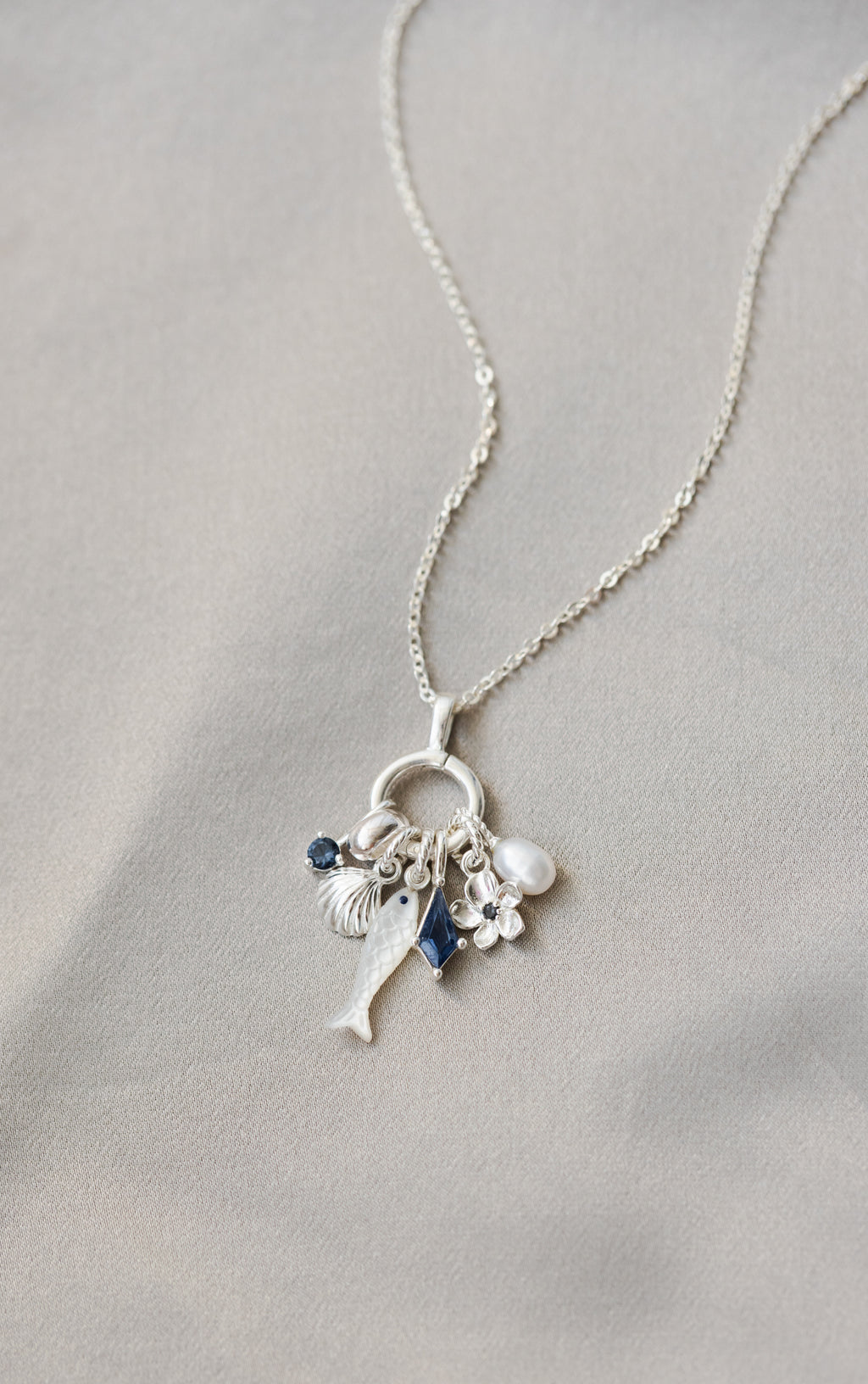 Pearly Koi Charm