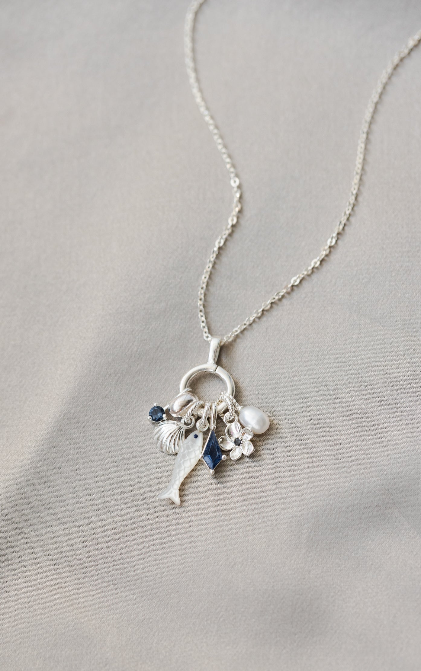 Pearly Koi Charm