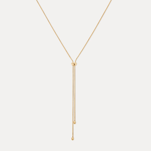 Worry Stone Bolo Necklace