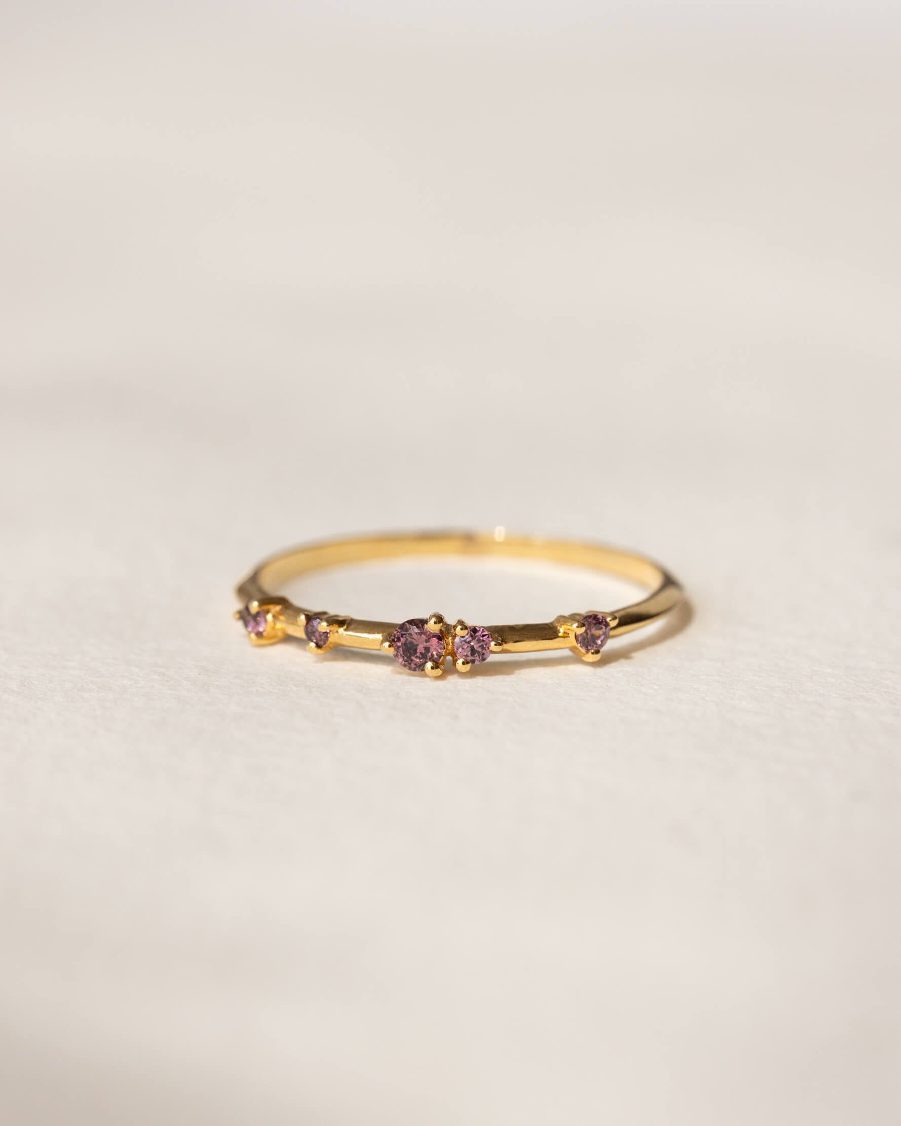 Aura Birthstone Confetti Ring