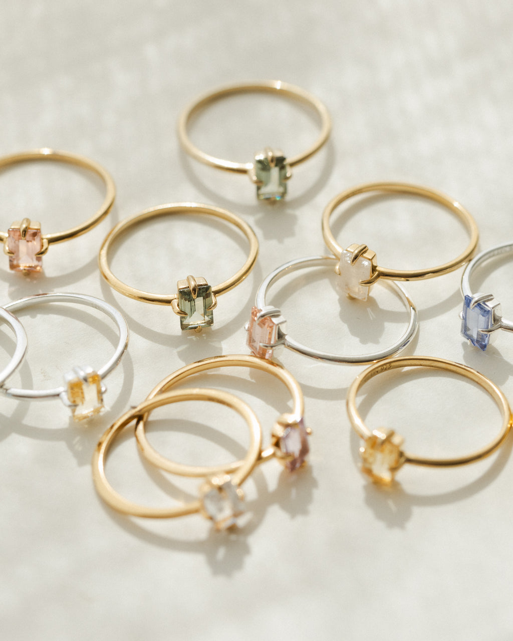 Gold Grand Baguette Ring