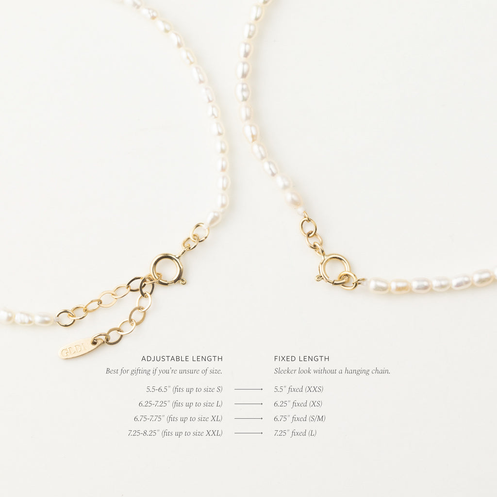 Mini Pearl Strand Bracelet