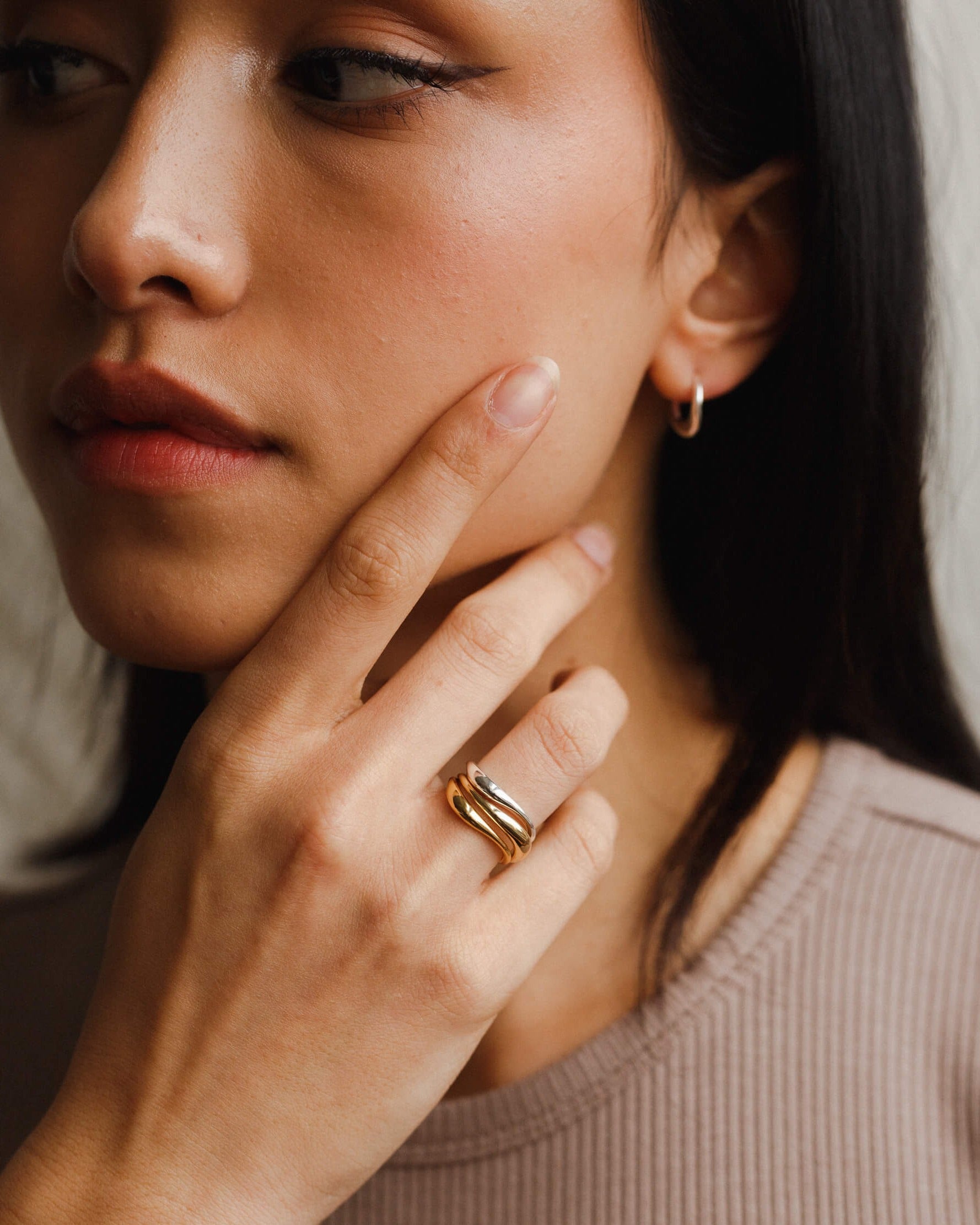 Flow Stackable Nesting Ring — GLDN