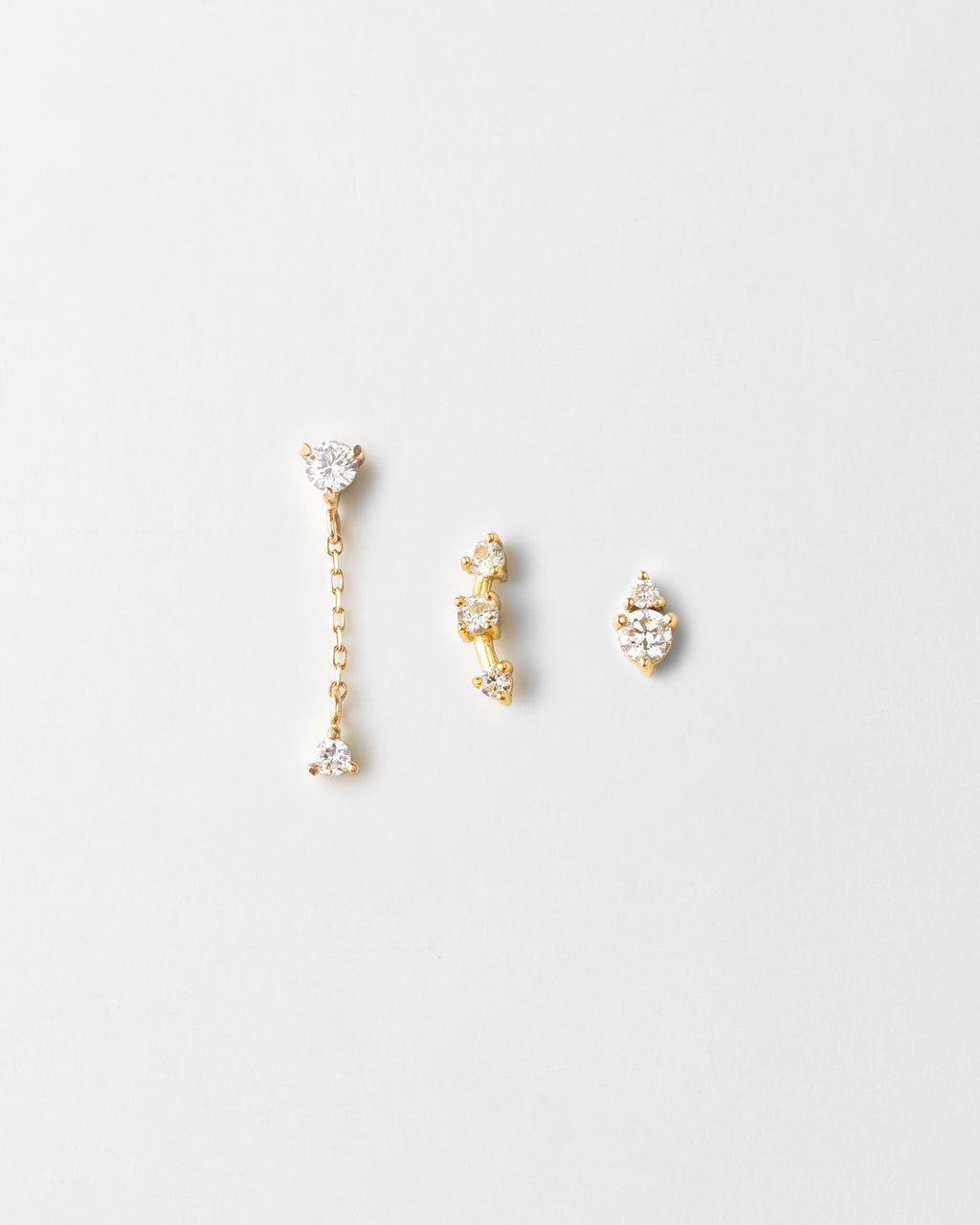 Stargazer Diamond Stud Set