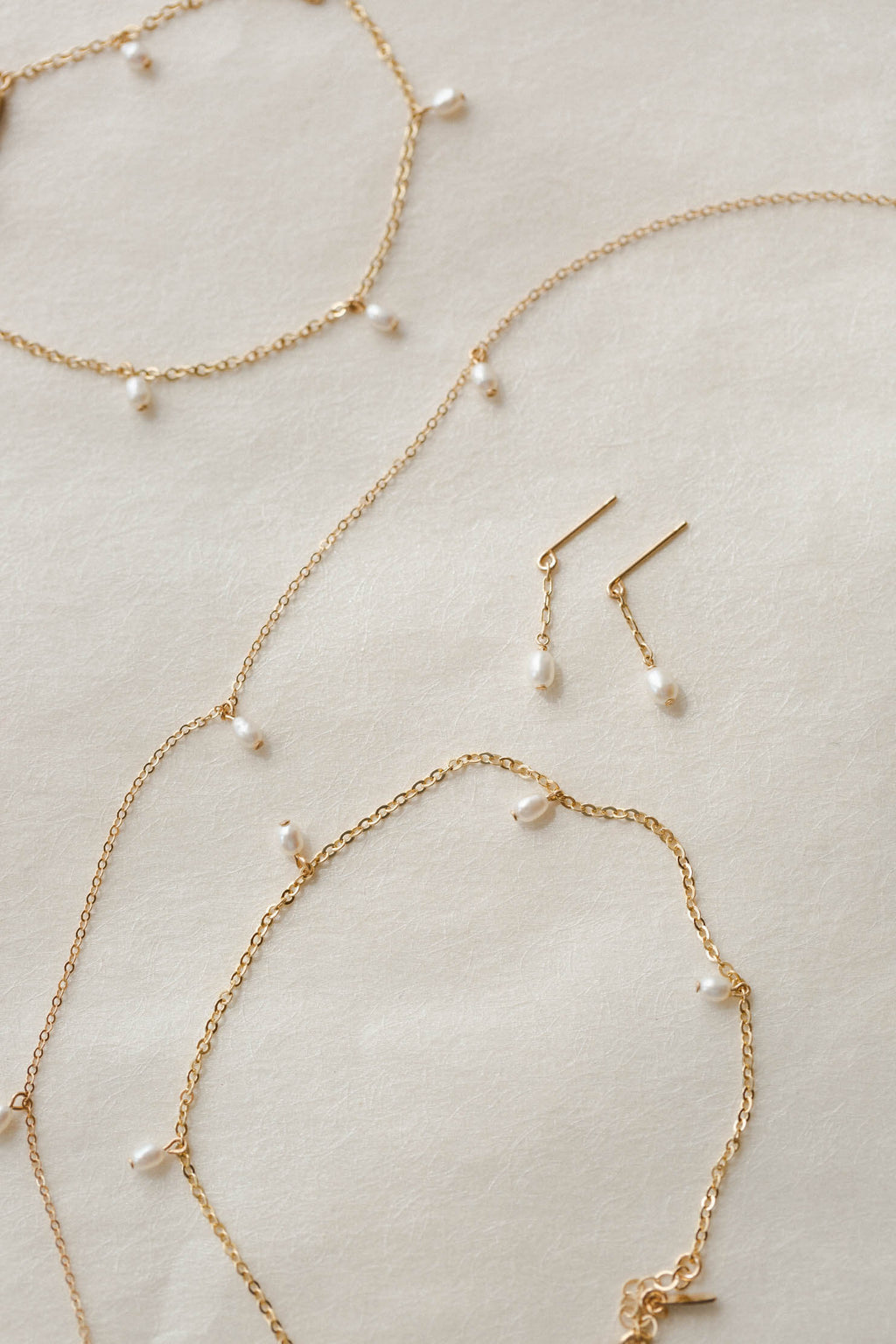 Pearl Droplet Earrings