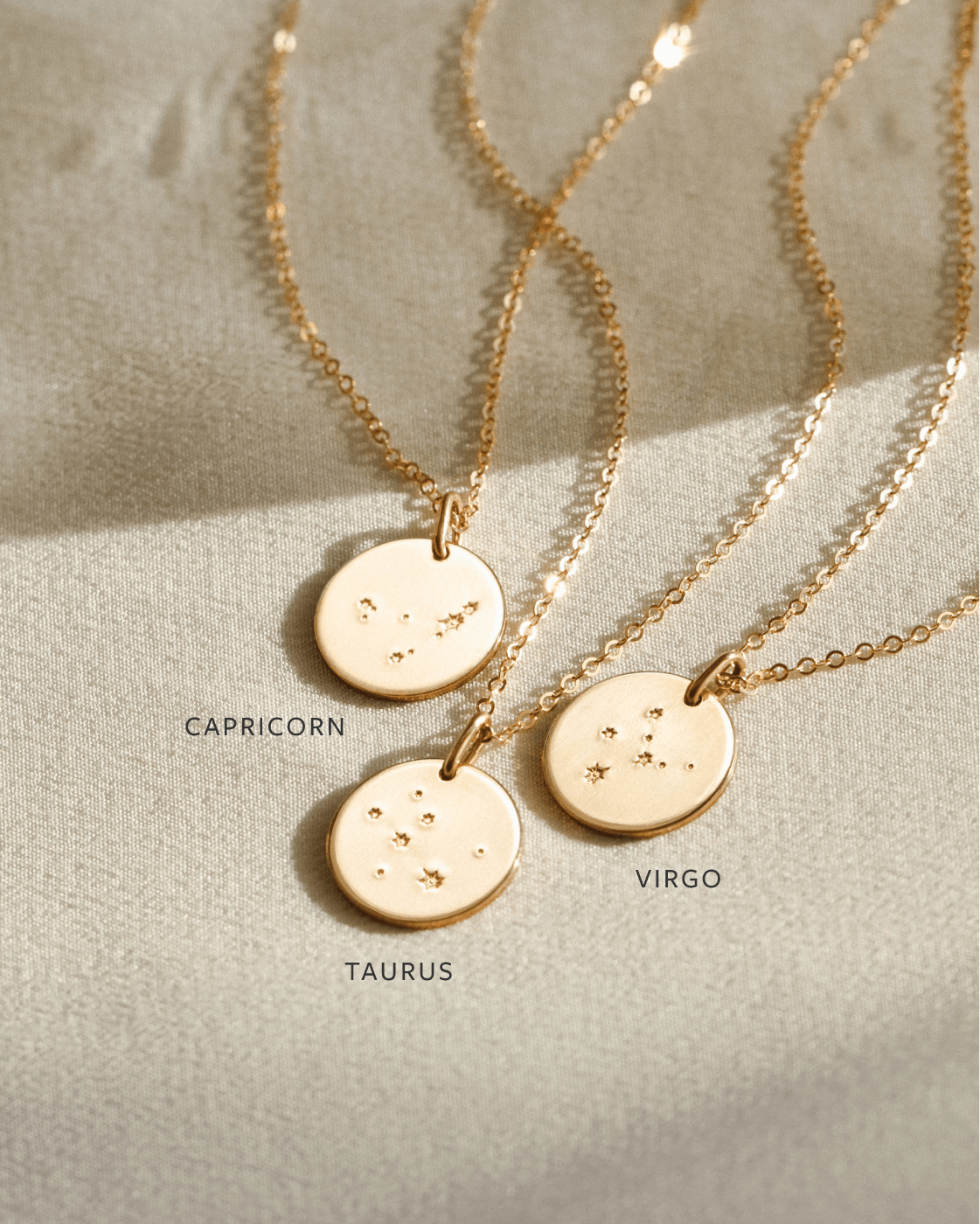 Zodiac Constellations Necklace — GLDN
