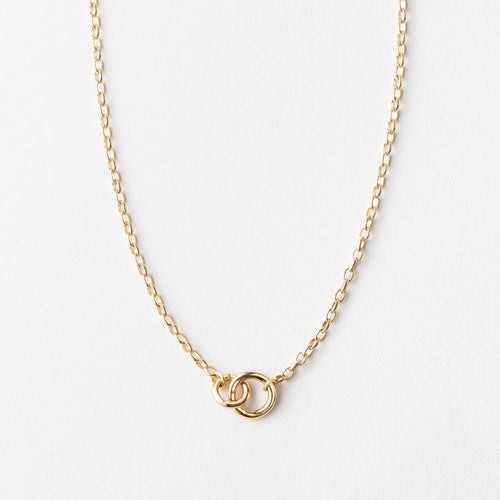 Heritage Rolo Charm Holder Necklace