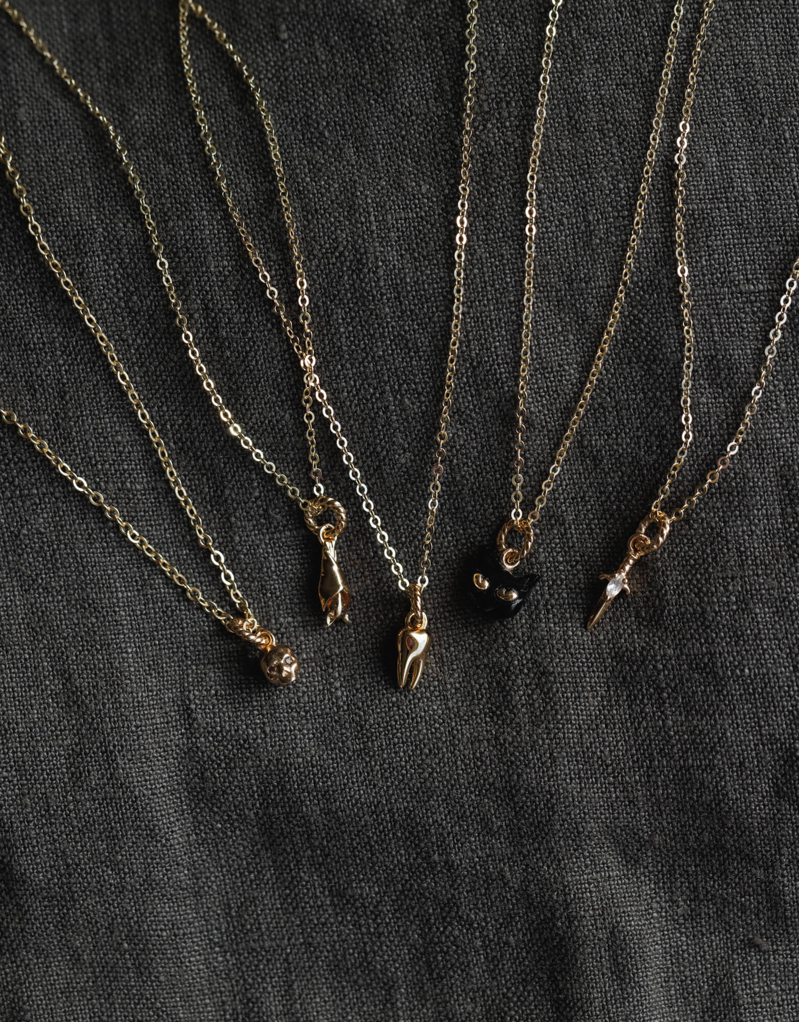 Bejeweled Skull Charm