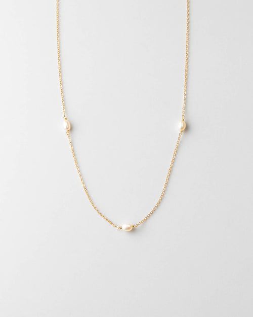 Trinity Pearl Necklace