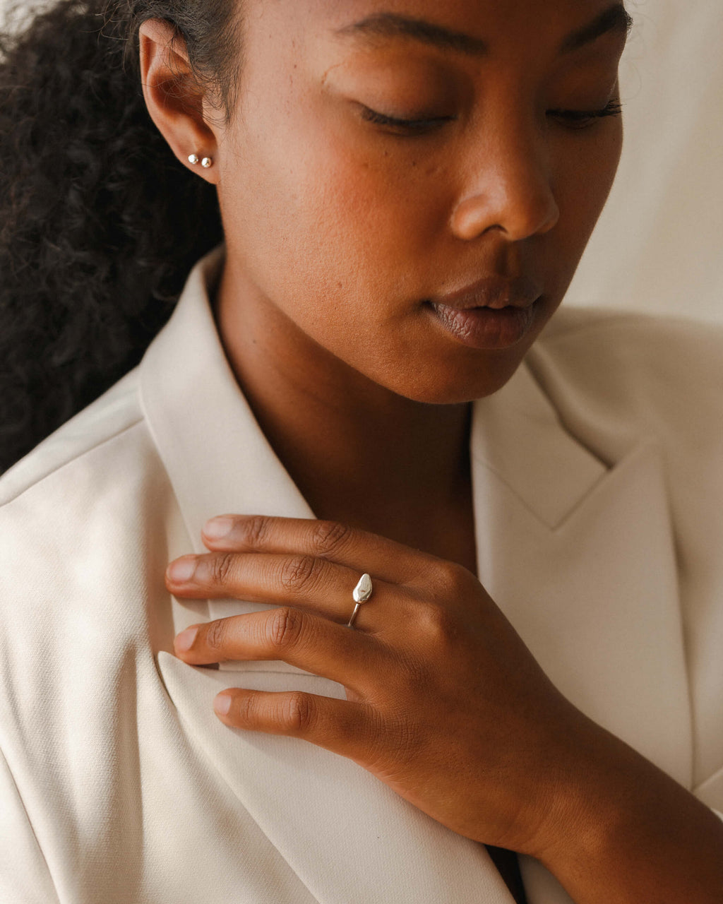 Worry Stone Ring