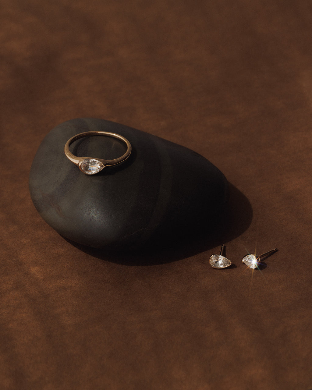 White Sapphire Zephyr Ring