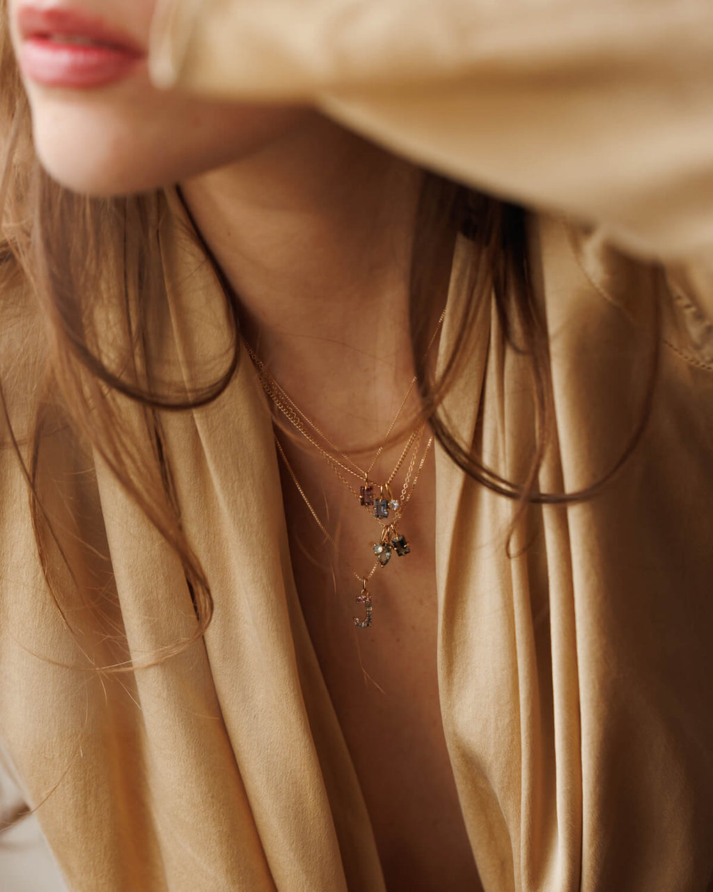 Poet's Initial Pendant